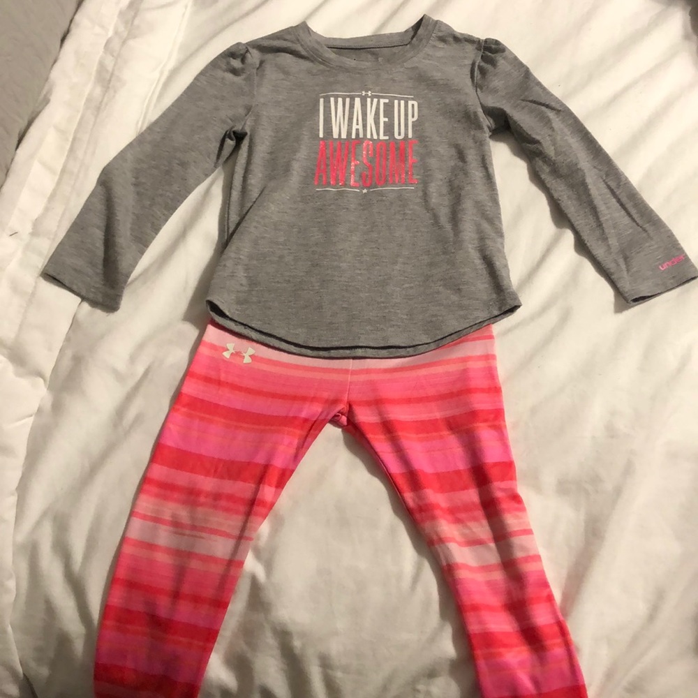 Under Armour Toddler Outfit- Size 3t